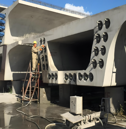 越城压浆料施工流程及注意事项